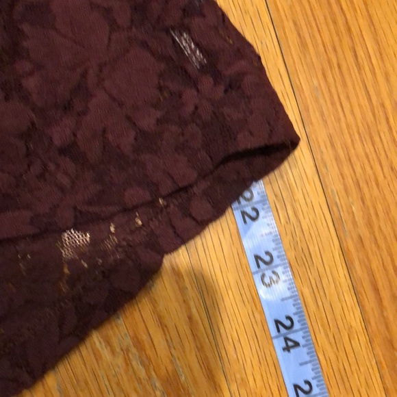 BOGO Level 8 Burgundy Lace Cardigan - Picture 2 of 9
